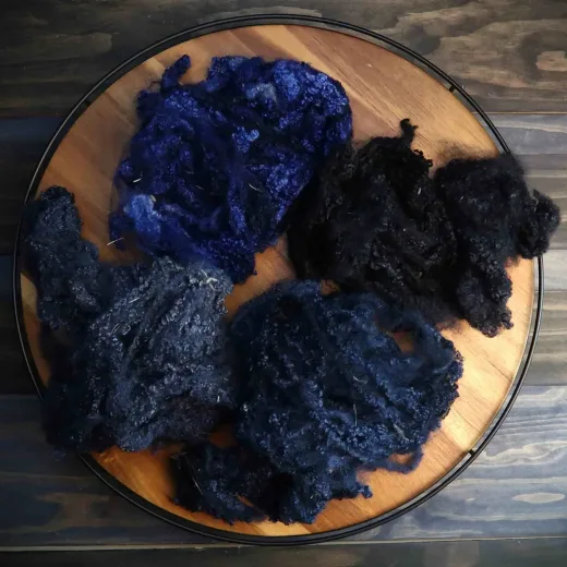 Lockspun Art Yarn / 纤维束艺术纱 · Yarn / 纱线本体